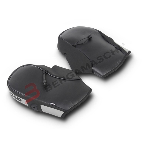 COPPIA GUANTI MOFFOLE PER MANUBRIO MOTO SHAD X0SR00 SIMIL PELLE TERMICA
