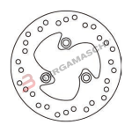 DISCO FRENO PER MBK BOOSTER NG 50 ANTERIORE YAMAHA AEROX GRIMECA DR106 FISSO