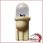 SET 2PZ LAMPADE 12V T10 LED BIANCO W5W W2,1X9,5D TOPLIGHT PER AUTO MOTO