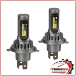 57807 12/24V HALO LED LAMPADA LAMPADINA H4 15W P43T 2 PZ SCATOLA PER AUTO MOTO