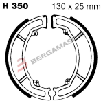 GANASCE FRENO PER MOTO HONDA CN250 EBC H350 MESCOLA ORGANICA