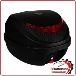 90417 T-BOX 31 LITRI BAULETTO PORTAPACCHI PORTAOGGETTI UNIVERSALE PER MOTO NERO