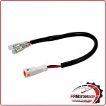 91611 COPPIA ADATTATORI CONNETTORI PER FRECCE MOTO 2 PZ COMPATIBILE MV AGUSTA