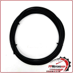 GUAINA PER CAVO FRENO CAMBIO FRIZIONE MOTO SCOOTER 6mm NERO 10MT UNIVERSALE