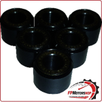 KIT 6 RULLI MASSETTE VARIATORE SCOOTER PER KYMCO DOWNTOWN 125 AGILITY 18X14 12G