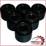 KIT 6 RULLI MASSETTE VARIATORE 18X14 14G PER AGILITY 125/200 150 MOVIE BANDO