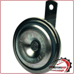 CLACSON CLAXON PER MOTO SCOOTER 12V DIAMETRO 90MM TONO ALTO UNIVERSALE OMOLOGATO