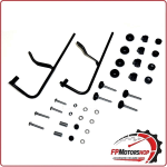 KIT ATTACCHI PARABREZZA SCOOTER PER KYMCO AGILITY 50 125 R16 08> BIONDI 8500621