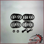 KIT REVISIONE 2 PINZE FRENO ANTERIORE PER KAWASAKI ZX6R 600/636 03>04 TOURMAX