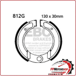 GANASCE FRENO PER MOTO KTM MX 125 83 SCANALATE EBC 812G 83> GS 125/420