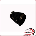 FILTRO ARIA PER MOTO SCOOTER CONICO DIAMETRO 55mm RETE METALLICA LAVABILE EBC