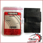 PLACCHETTE ADESIVE ANTIRUMORE PER PASTIGLIE FRENO MOTO SET 4PZ FERODO FBA574