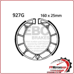 GANASCE FRENO PER MOTO MORINI KANGURO 83>86 SCANALATE EBC 927G 350