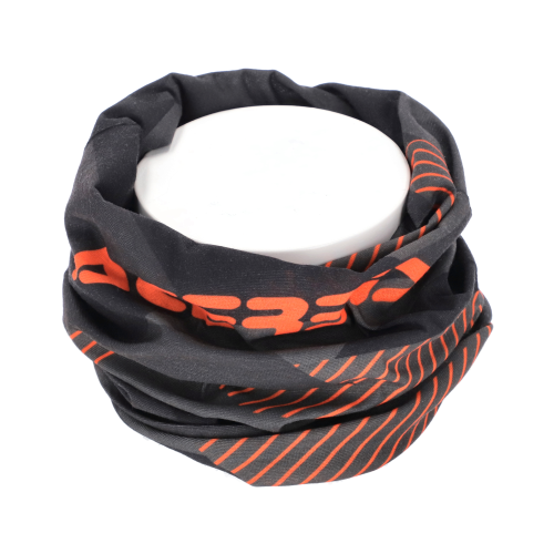 NECKWARMER REG ARANCIO/GRIGIO