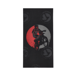 NECKWARMER REG ROSSO/GRIGIO