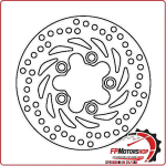 DISCO FRENO MOTO PER KYMCO 250 GRAND DINK FERODO FMD0133R 01>02 200
