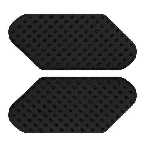 Grip-Tank X1, coppia protezioni adesive per serbatoio - Nero