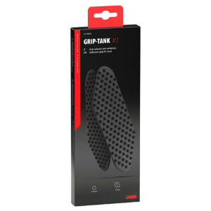 Grip-Tank X1, coppia protezioni adesive per serbatoio - Nero