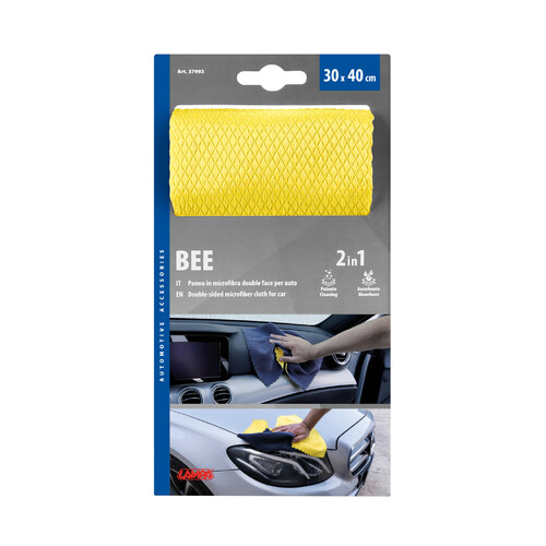 Bee, panno in microfibra double face