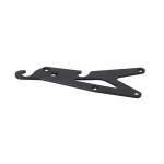 PIATTO ADATTATORE SLH PER SLC NERO DESTRO