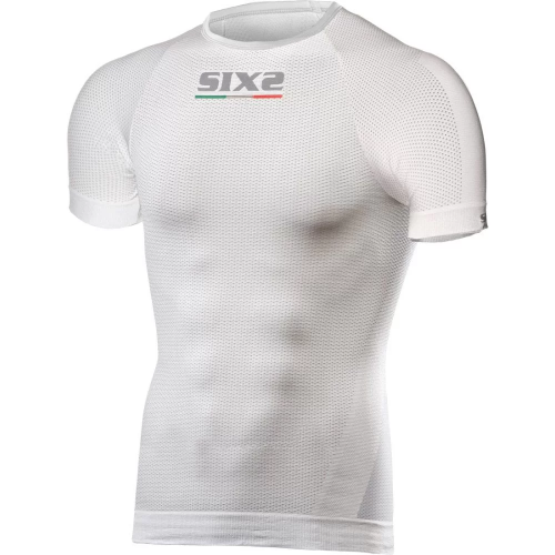 T-SHIRT MC WHITE CARBON- XS/S