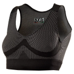 REGGISENO SPORTIVO CARBON UNDERWEAR BLACK CARBON- L/XL