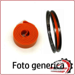 FLAP PROTEZIONE CAMERA D'ARIA PER RUOTE CERCHI MOTO RAGGIO 16 LARGHEZZA 25MM