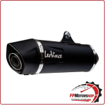 TERMINALE DI SCARICO COMPLETO NERO PER HONDA FORZA 125 21> LEOVINCE 14076K