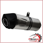 TERMINALE DI SCARICO COMPLETO INOX PER HUSQVARNA 701 21-23 LEOVINCE 14368EK FULL