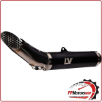 TERMINALE DI SCARICO COMPLETO LV RACE PER SUZUKI GSX-8S 23- LEOVINCE 14442EBK