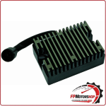 REGOLATORE DI TENSIONE PER HARLEY SPORTSTER 82-84 NERO WAI 12V CONNETTORE