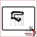 PARAOLIO GUARNIZIONE SC 40X17X8,5 ARIETE P/141