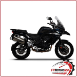 ATTACCO BORSE LATERALI BAGAGLIO MOTO RIGIDE PER BENELLI TRK 502 X 18>22 SHAD