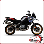 ATTACCO BORSE LATERALI BAGAGLIO MOTO RIGIDE PER BMW F750/850 GS 18-23 SHAD