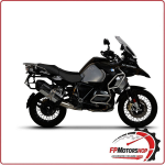ATTACCO BORSE LATERALI BAGAGLIO MOTO RIGIDE PER BMW R1200 GS 19>22 SHAD W0GS124P