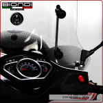 KIT ATTACCHI PARABREZZA SCOOTER PER SYM HD 300 19> BIONDI 8500496