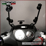 KIT ATTACCHI PARABREZZA SCOOTER PER MALAGUTI BLOG 125 IE 160 BIONDI 8500522