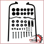 KIT ATTACCHI PARABREZZA SCOOTER PER KYMCO PEOPLE 50 BIONDI 8500823 98>00
