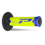 Coppia manopole Pro Grip 788 - azzurro giallo fluo nero