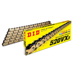 D.I D. CATENA passo: 520 CON X-RING 120 MAGLIE colore: ORO