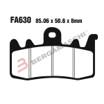 PASTIGLIE ANTERIORI  EBC  HH BMW R1200/1250  GS/ADVENTURE (1 coppia per 1 disco)