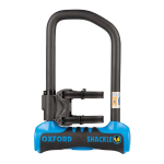LUCCHETTO U-LOCK BLU CON CAVO 260mm