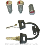 SET SERRATURE PIAGGIO - GILERA ZIP 50/FASTRIDER (SET 3 PZ.)  