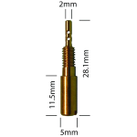  PACK 4 GETTI MIN.EBC28/486-17, 5 MIKUNI