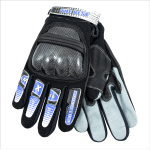 Guanti MX-16 carbon protection-BLU tg.XL