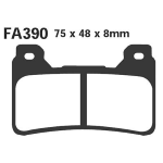  PASTIGLIE EPFA HONDA CBR 600RR CBR 1000RR 04-06 ANT.