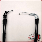 CAVO ACCELERATORE GAS PER MOTO KAWASAKI ZX9R NINJA 98>03 SET CAVI MARELLI