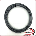 GUAINA PER CAVO FRENO CAMBIO FRIZIONE MOTO SCOOTER TRAFILATA 6mm GRIGIA 10MT