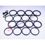 KIT REVISIONE 2 PINZE FRENO ANTERIORE PER YAMAHA R6 99>02 FZ6 07> R1 00>01