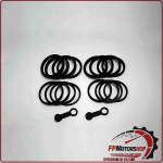 KIT REVISIONE 2 PINZE FRENO ANTERIORE PER HONDA CB 1000 R 11>15 TOURMAX